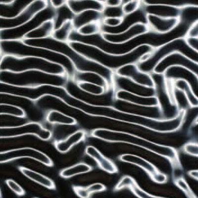 201 304 316 Acqua ondulata lamiera di acciaio Specchio lucidato Champagne colore oro Decorativo 2